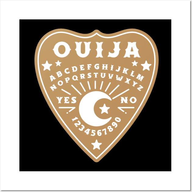 Ouija Board Wall Art by Golden Eagle Design Studio